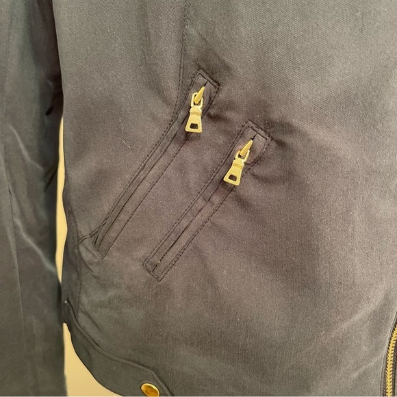 Apt 9 Black Asymmetrical Motorcycle Jacket - Picture 4 of 12